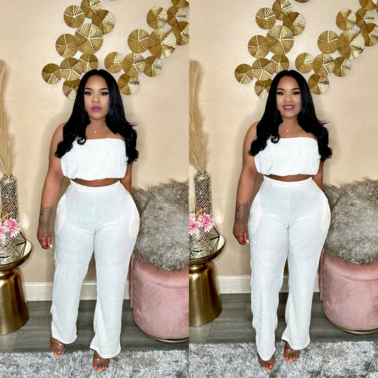 CLASSIC GLAMM TUBE SET (OFF WHITE)