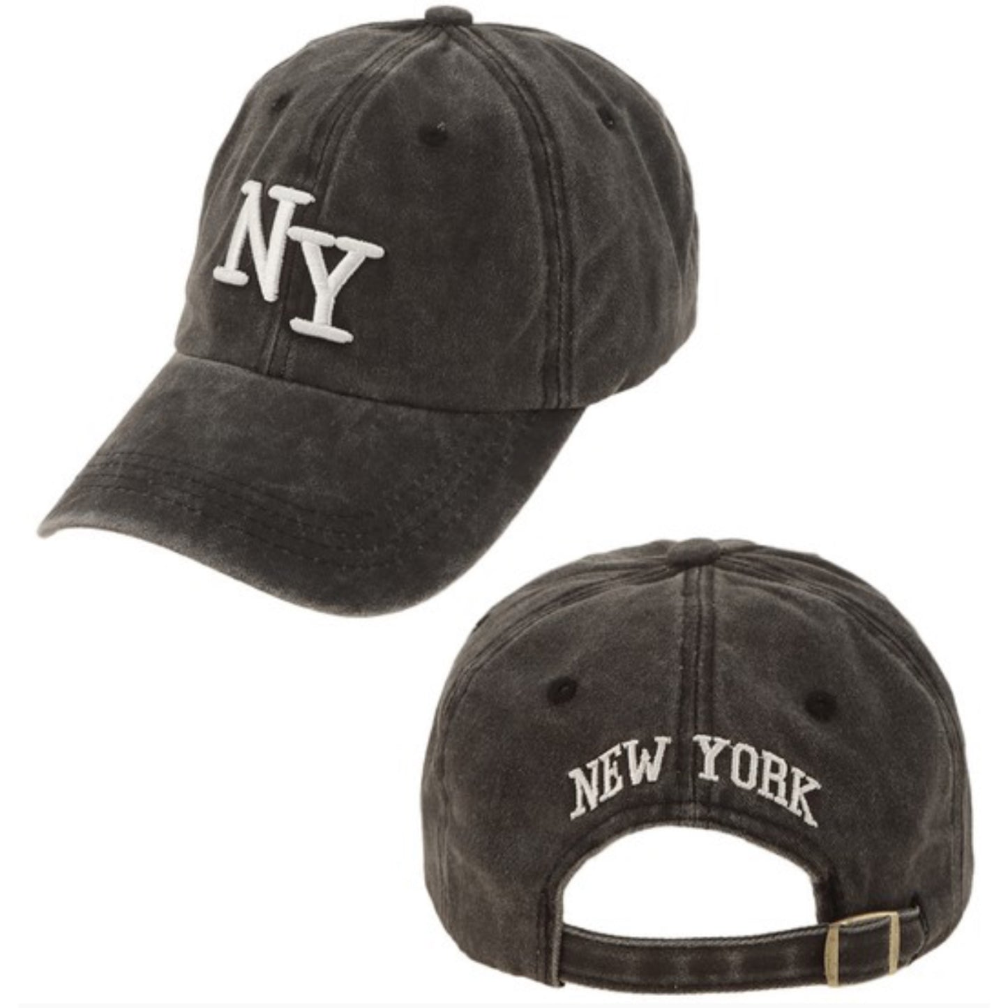 NY CAP (CHARCOAL)