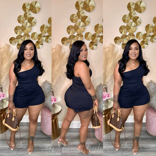 ROMPER BABE (BLACK)