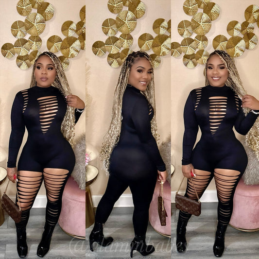 BAD GAL JUMPSUIT (BLACK)