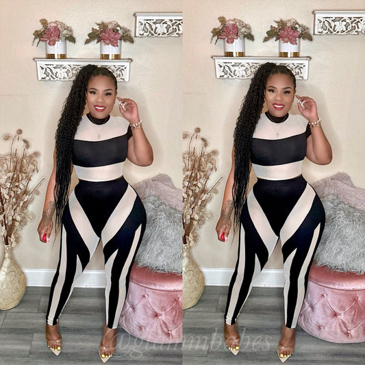 KYLIE SET (BLACK/NUDE)