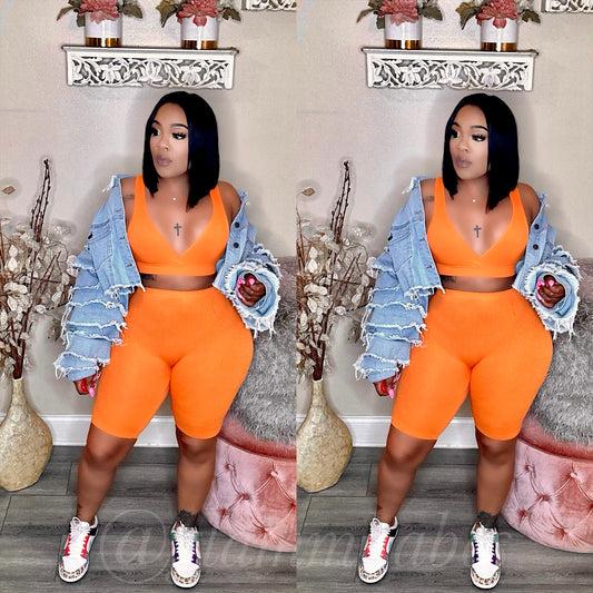 BODY GLAMM SET (ORANGE)
