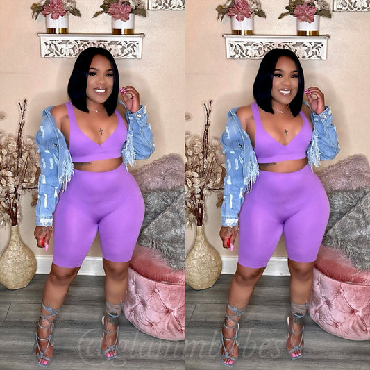 BODY GLAMM SET (PURPLE)