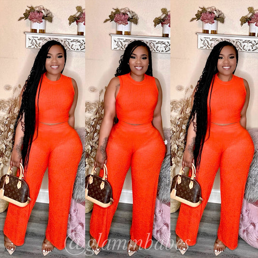 CLASSIC BABE SET (TOMATO RED)